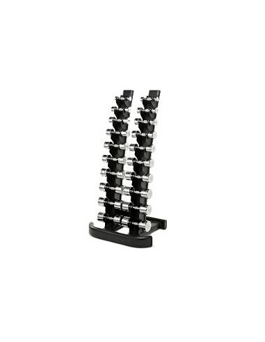 Soporte Mancuernas de 1 a 10 kgs - 10 pares Premium (Medidas 139 x 73 x 60 cms)