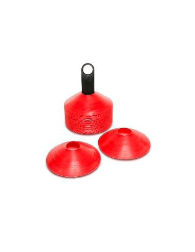 Set 50 mini conos (todos color rojo)