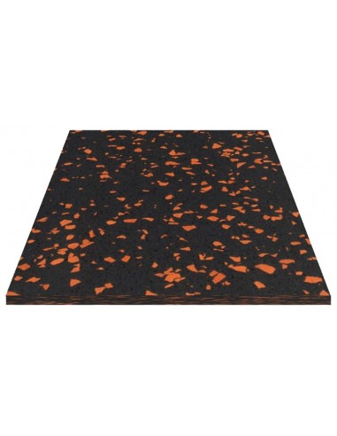 Loseta
1000x1000x15 mm - Negro Con Moteado Rojo