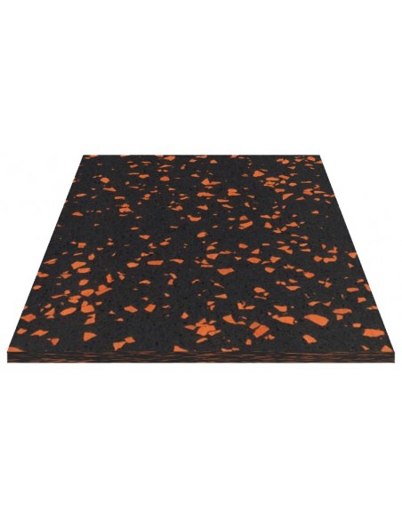 Loseta
1000x1000x15 mm - Negro Con Moteado Rojo