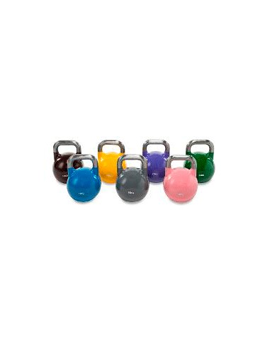 Kettelbells Competición 20 kgs con logo FDL