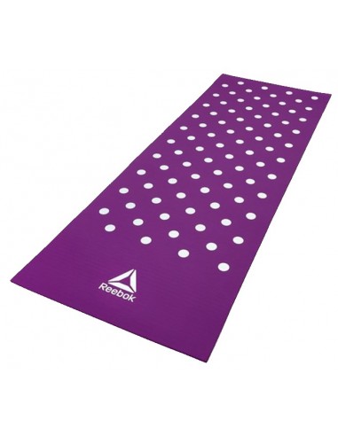 Colchoneta Entrenamieno 1730x610x7mm Purpura con Lunares - Reebok