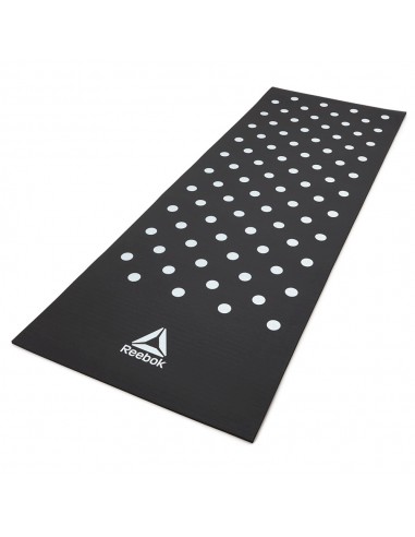 Colchoneta Entrenamieno 1730x610x7mm Negra con Lunares - Reebok