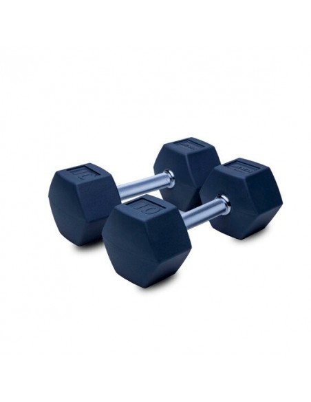 ZIVA Performance Mancuernas Hexagonales (Negro) 1 kg (Par)