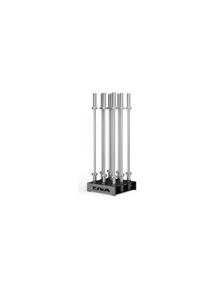 Soporte de almacenamiento barra olímpica ZIVA