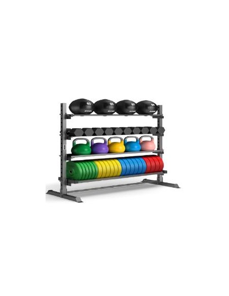 Soporte de almacenamiento multifuncional ZIVA XP 4 estantes