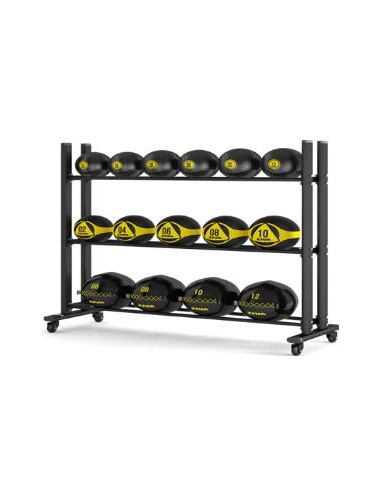 Soporte de almacenaje 3 Alturas Balones ZIVA Performance (Negro)