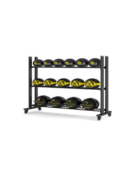Soporte de almacenaje 3 Alturas Balones ZIVA Performance (Negro)