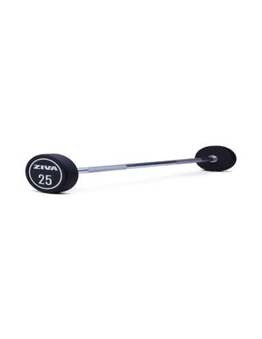 Set Barras Montadas Uretano Ziva XP (10 piezas) de 10-45 kg, (250 kg )
