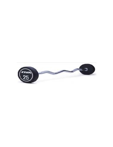 Set Barras Z Uretano Ziva XP (10 piezas) de 10-45 kg, (250 kg )