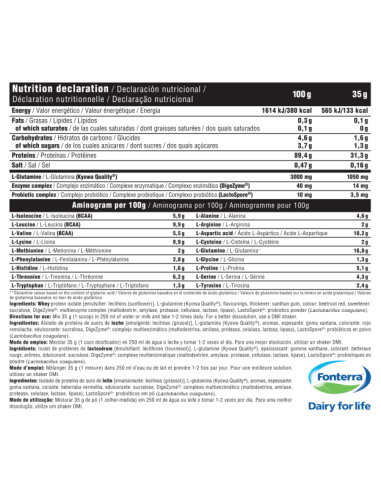 ISOLATE PRO ZERO 1 KG. FRESA-CHOCOLATE BLANCO