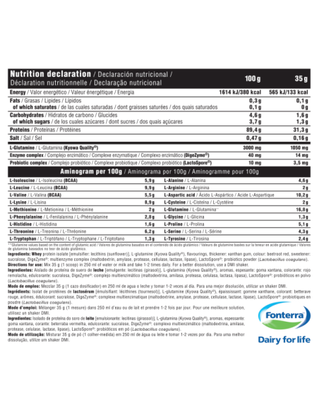 ISOLATE PRO ZERO 2 KG. FRESA-CHOCOLATE BLANCO