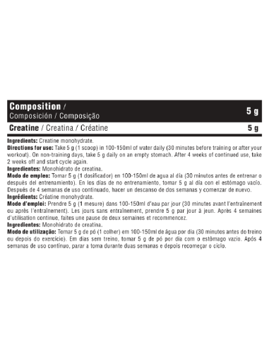 CREA 200 MESH (Ultra fine micronized creatine)...