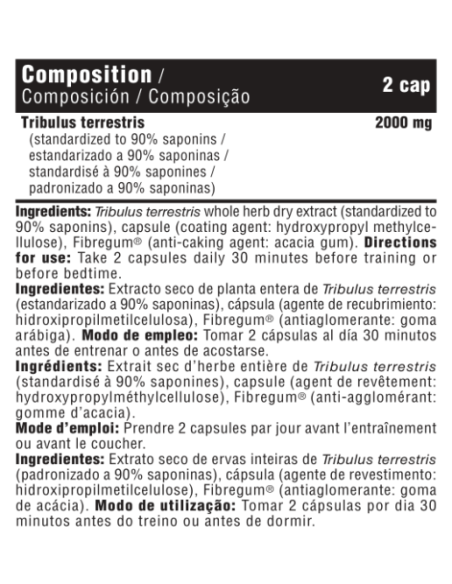 TRIBU 2000 (90% saponins - 1000 mg/cap) - 90 cap