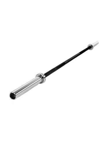 Barra 2 Mts - 15 kgs - 1000& - 6 Rod Agarre 25 mm NEGRA