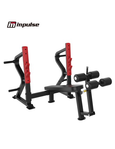 Impulse - Banco Declinado Press (Decline Bench Press)Gama SL de Carga de Discos