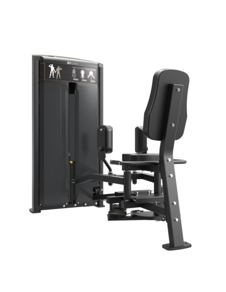 impulse - Abductor / Adductor Gama IF93 de PlacasCOLOR NEGRO235lb en placas